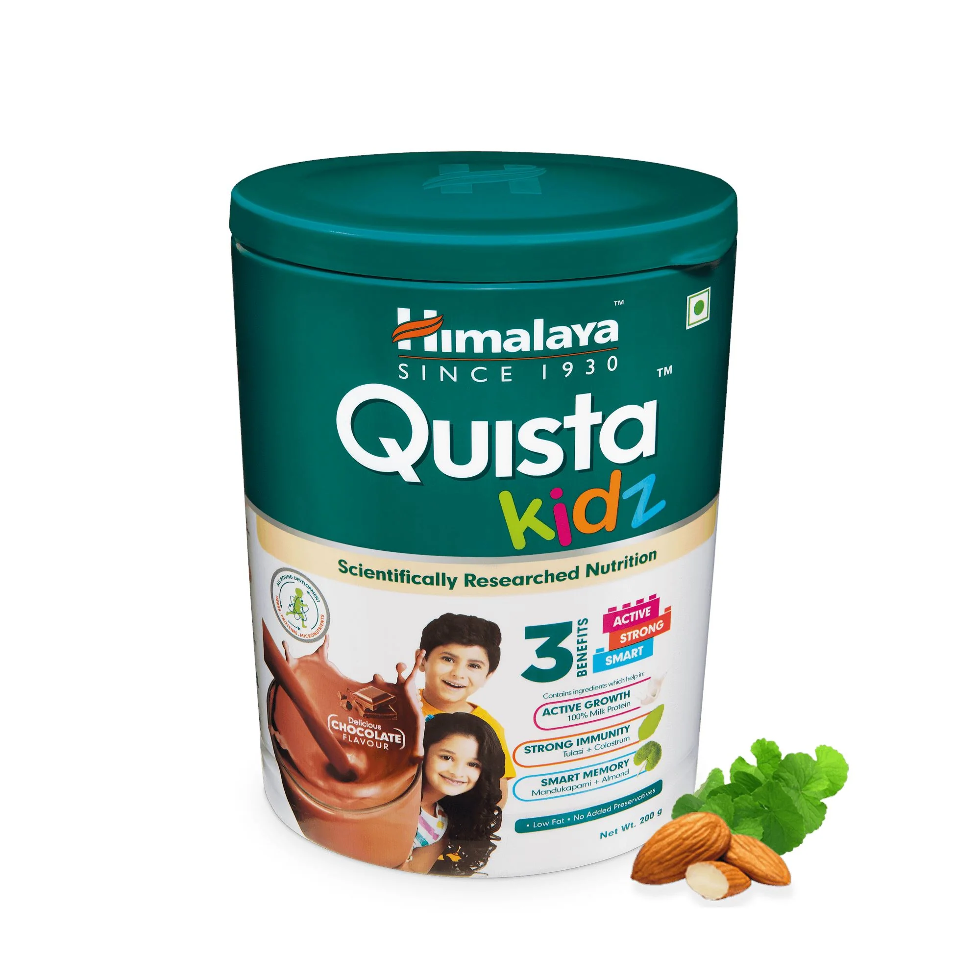 Himalaya Quista Kidz for Growth, Immunity, Memory & Nutrition | Flavour Chocolate